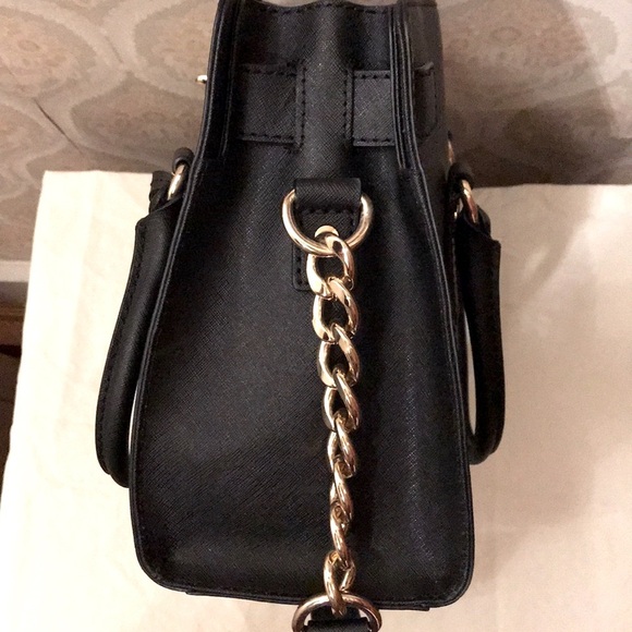 NWOT Michael Kors Black Textured bag - Picture 3 of 8